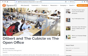 Office Benching Article Link: Dilbert and the Cubicle vs The Open Office Article Link: Dilbert and the Cubicle vs The Open Office