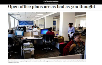 Office Benching Article Link: Open Office Plans Are as Bad as You Thought Article Link: Open Office Plans Are as Bad as You Thought