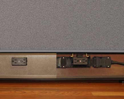 Office Benching: Power Connectors Cubicle Power Connectors