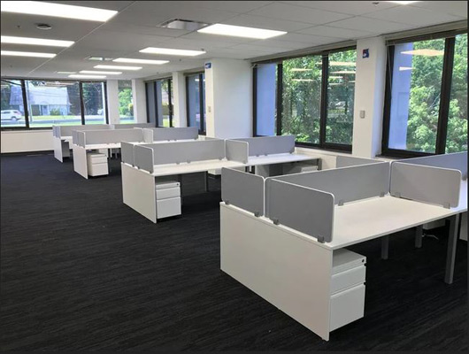 Office Benching Case Study: Desktop Privacy Screens Only Case Study: Desktop Privacy Screens Only
