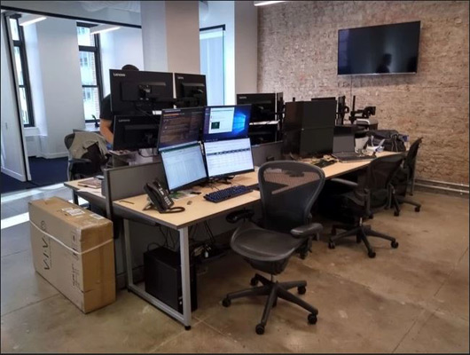 Office Benching Case Study: 39-inch High Panel Partitions Case Study: 39-inch High Panel Partitions