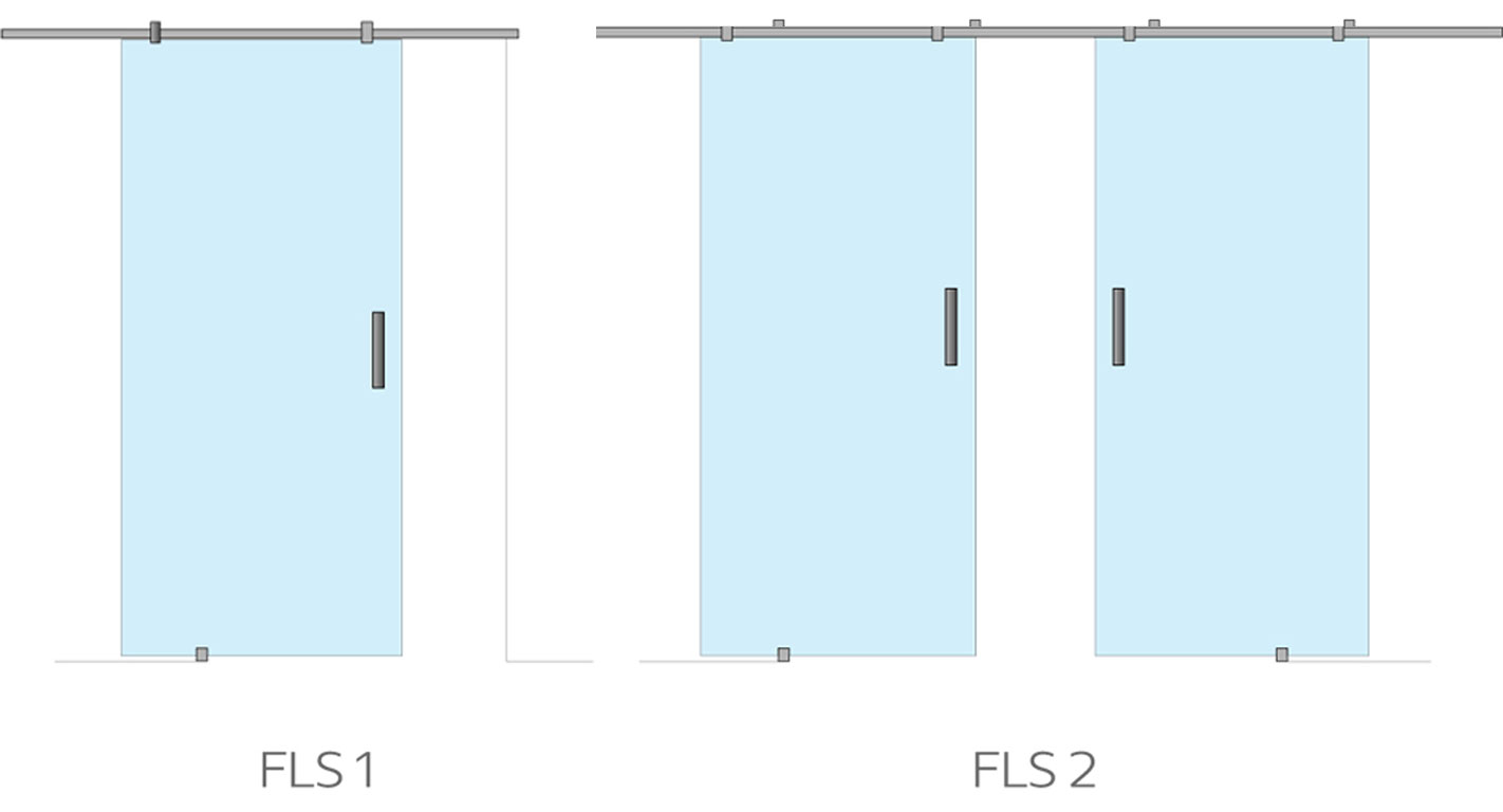 Frameless Glass Barn Door Frameless Glass Barn Door