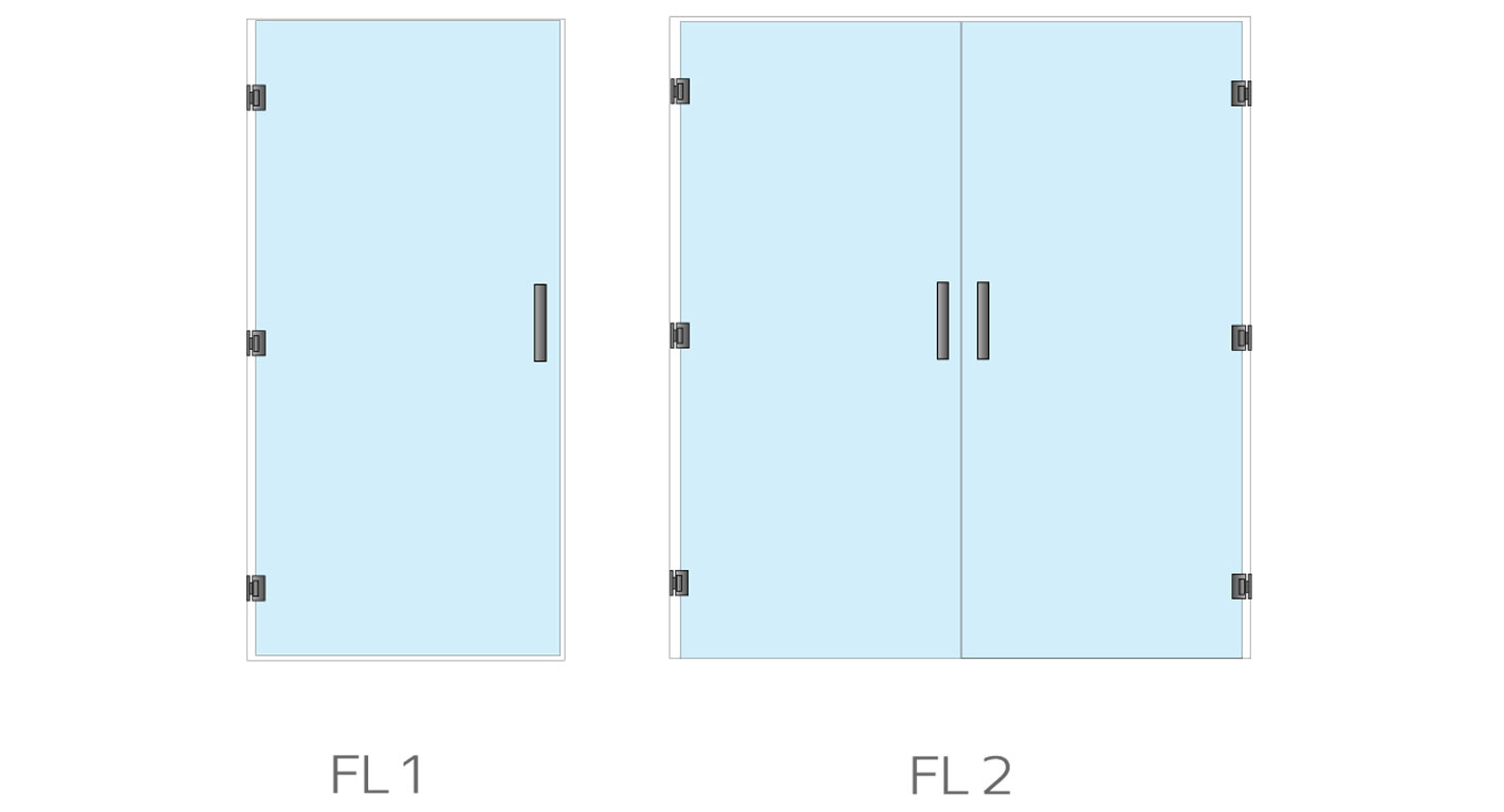 Frameless Glass Office Doors Frameless Glass Office Doors