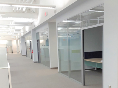 Glass Office Walls Installation - Oakmont Contracting - Baltimore, MD Glass Office Walls Installation - Oakmont Contracting - Baltimore, MD