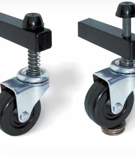 Movable wall - self leveling casters Movable wall - self leveling casters