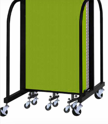 Movable wall - rolling base Movable wall - rolling base