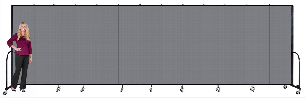 Tall accordion divider walls on wheels: 8ft high, 13 panels Tall accordion divider walls on wheels: 8ft high, 13 panels