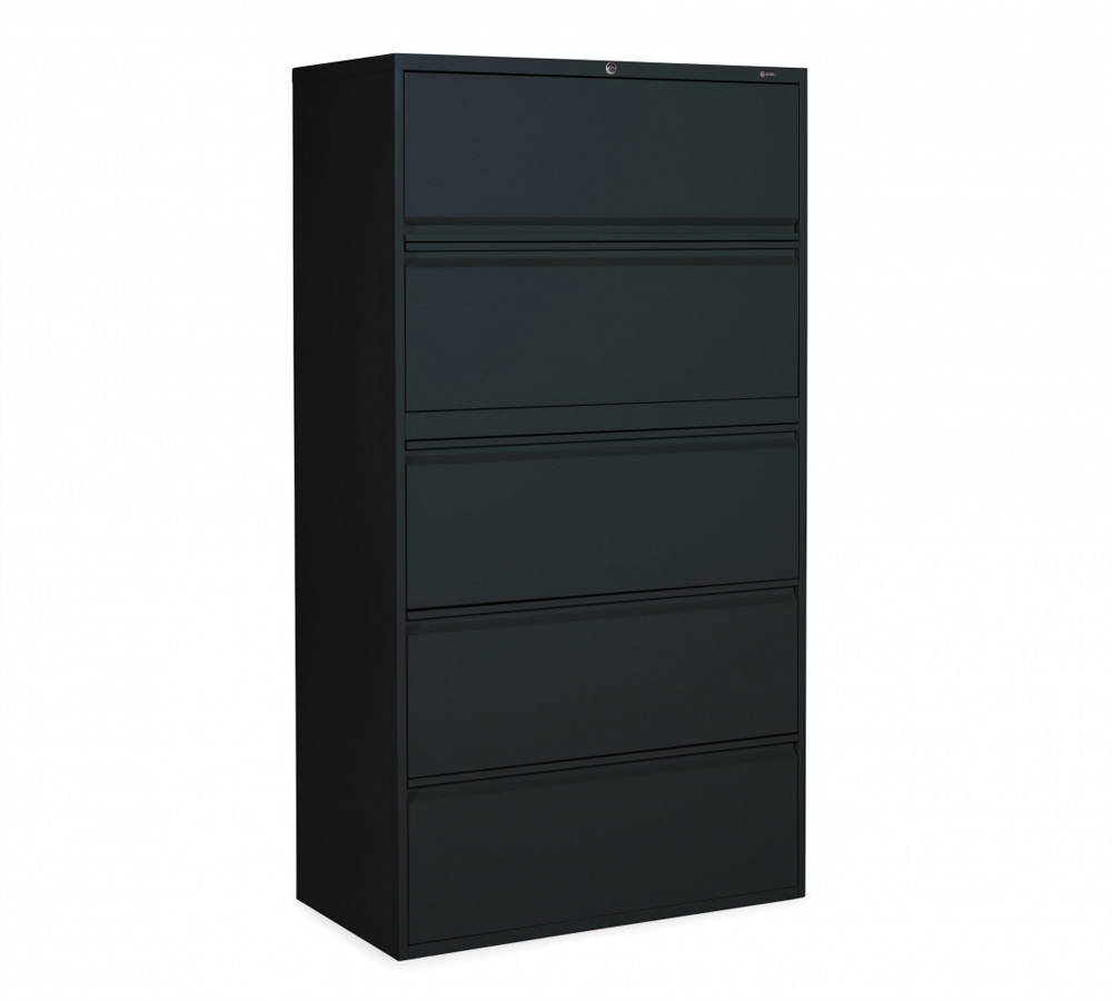 5 drawer file cabinet CUB 1942P 5F12 BLK OLG 5 drawer file cabinet CUB 1942P 5F12 BLK OLG