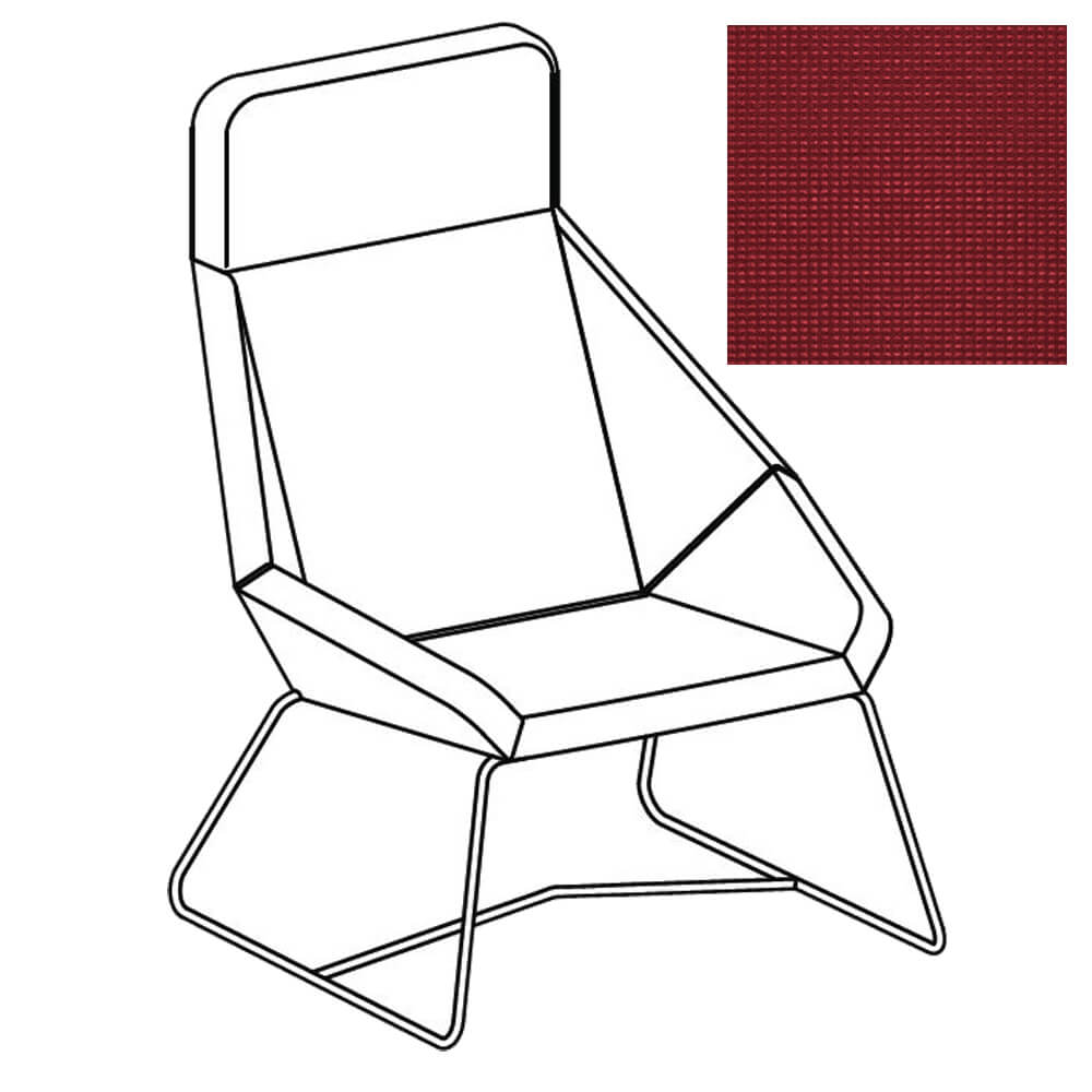 CUB 2561 sled millennium cerise ARA CUB 2561 sled millennium cerise ARA