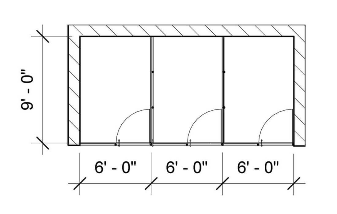 Glass Wall Cubes drawing Glass Wall Cubes drawing