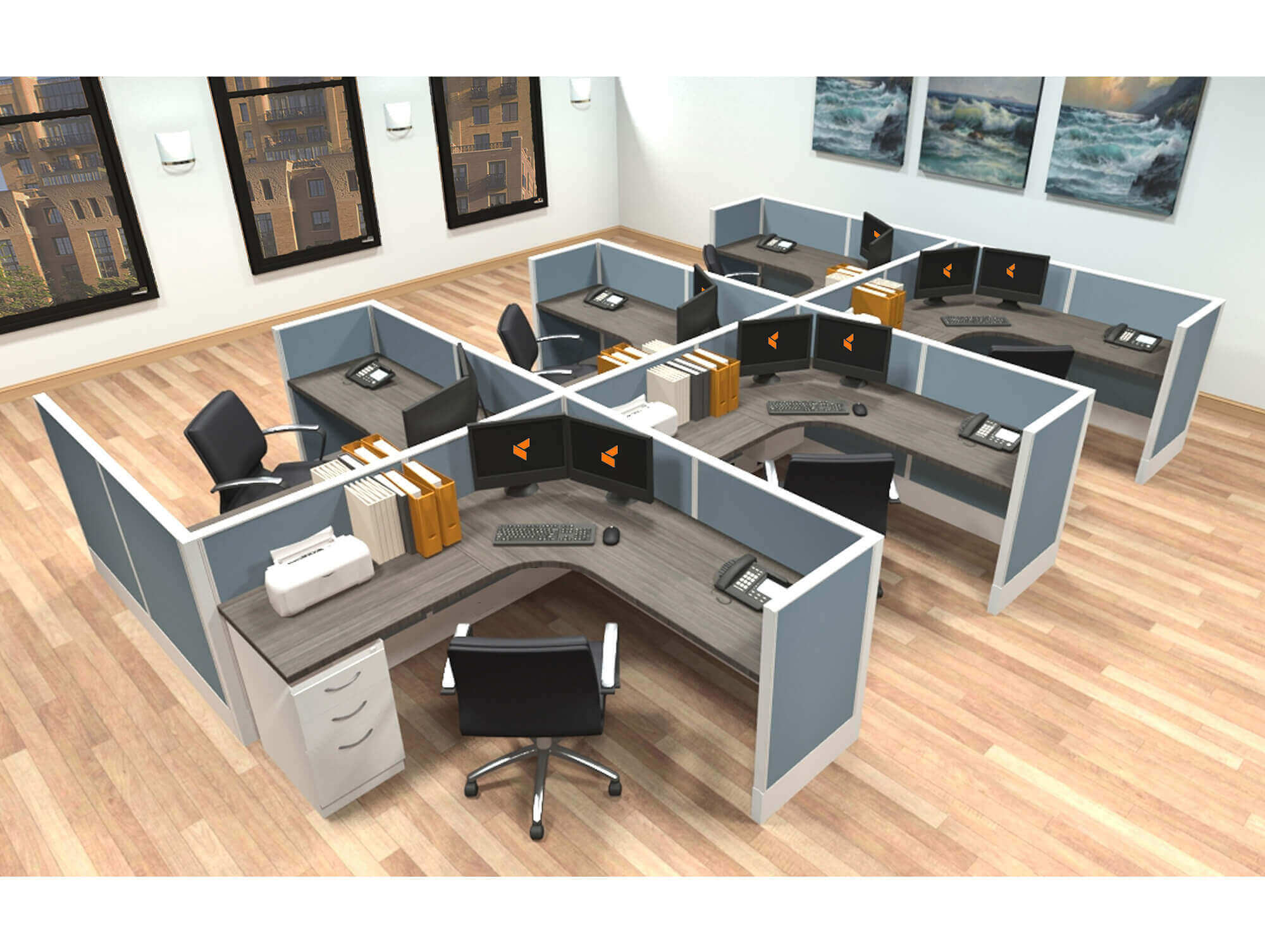 Ais divi cubicles 6x6x42 2 Ais divi cubicles 6x6x42 2