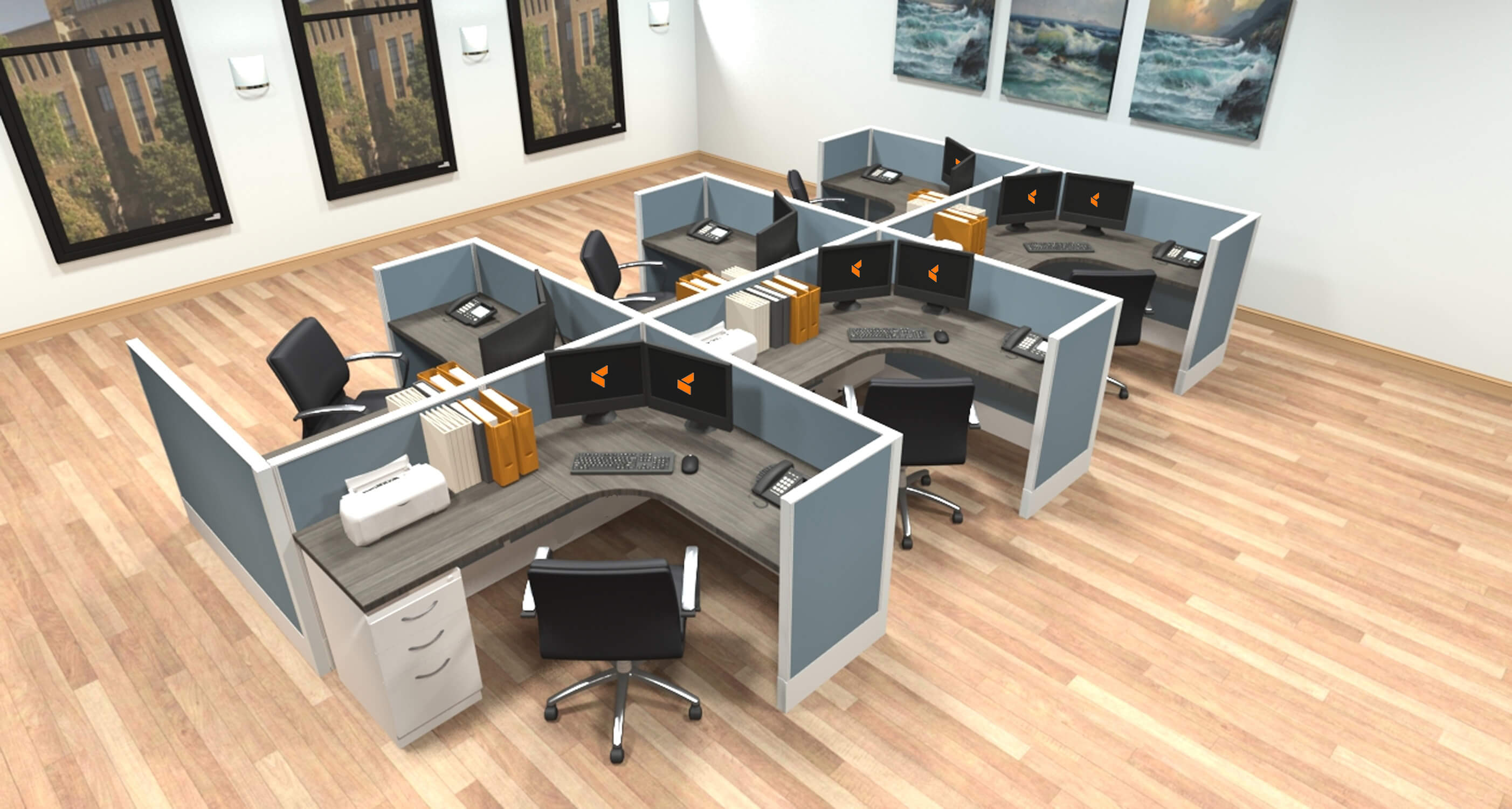 Asi divi cubicles 5x6x42 2 Asi divi cubicles 5x6x42 2