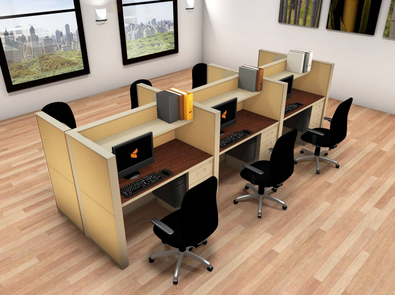 Cubicle systems matrix tiles 4x2x50 group Cubicle systems matrix tiles 4x2x50 group