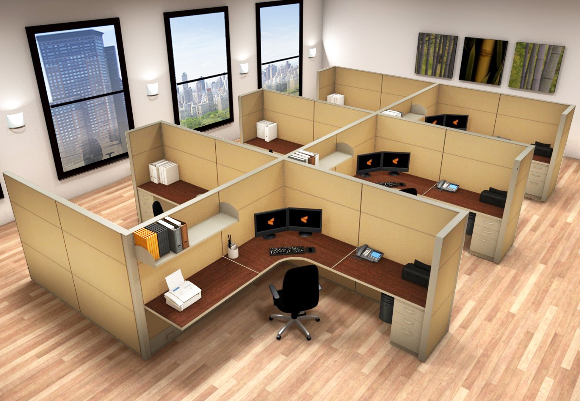 Cubicle systems matrix tiles 8x8x66 group Cubicle systems matrix tiles 8x8x66 group