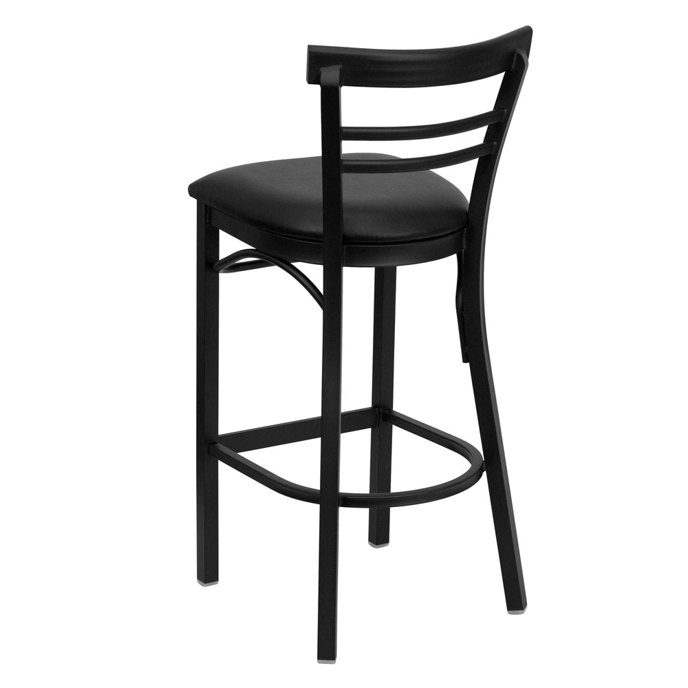 Backed bar stools back view Backed bar stools back view