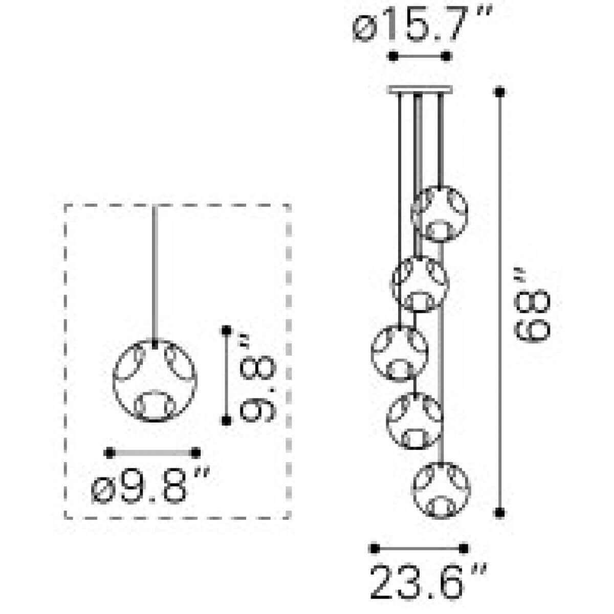 Bedroom lighting dimensions view Bedroom lighting dimensions view