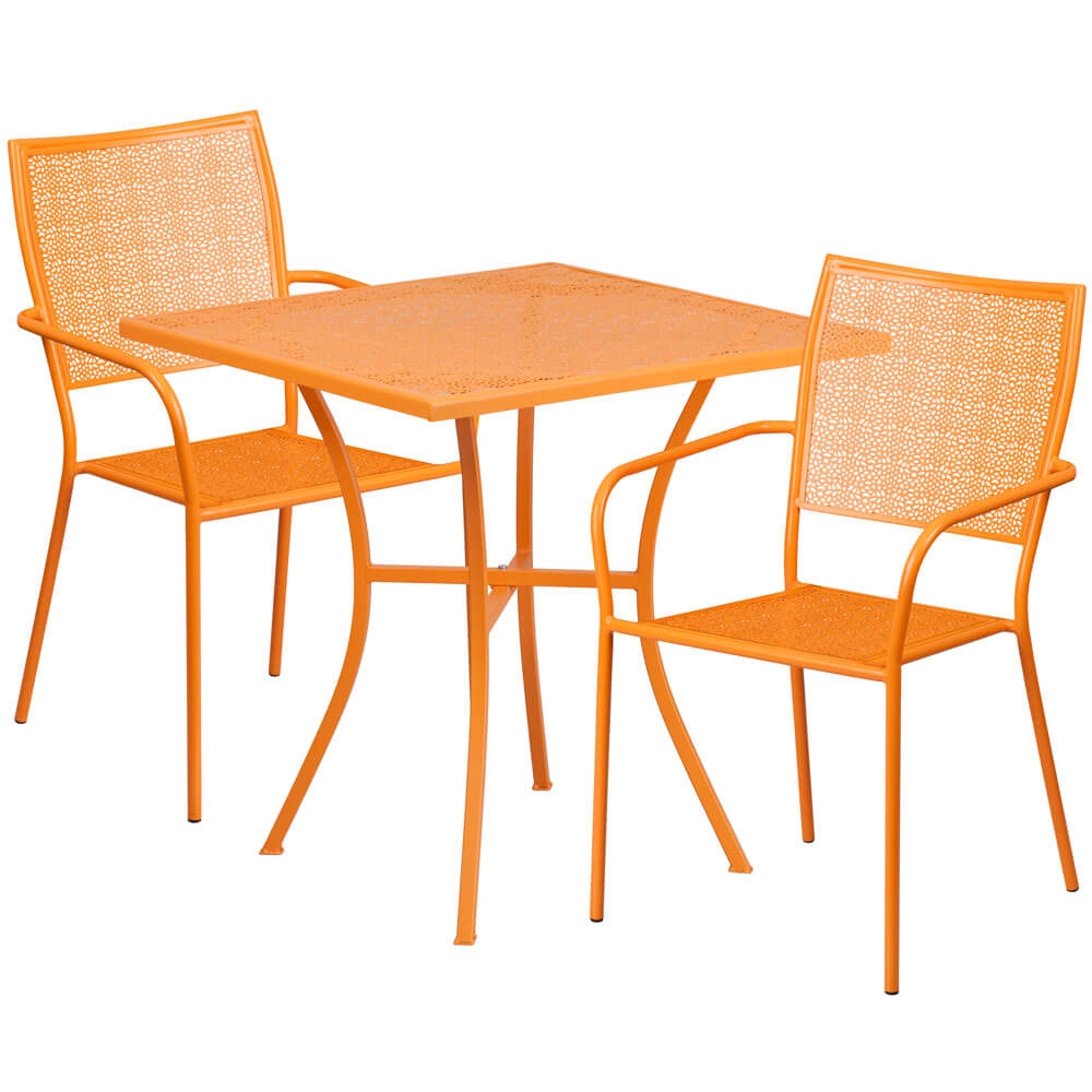 Bistro table set CUB CO 28SQ 02CHR2 OR GG FLA Bistro table set CUB CO 28SQ 02CHR2 OR GG FLA