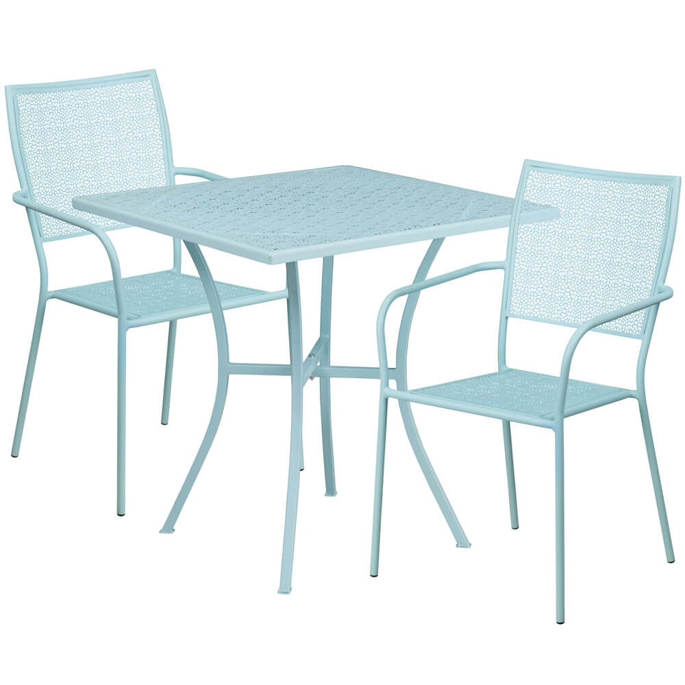 Bistro table set CUB CO 28SQ 02CHR2 SKY GG FLA Bistro table set CUB CO 28SQ 02CHR2 SKY GG FLA