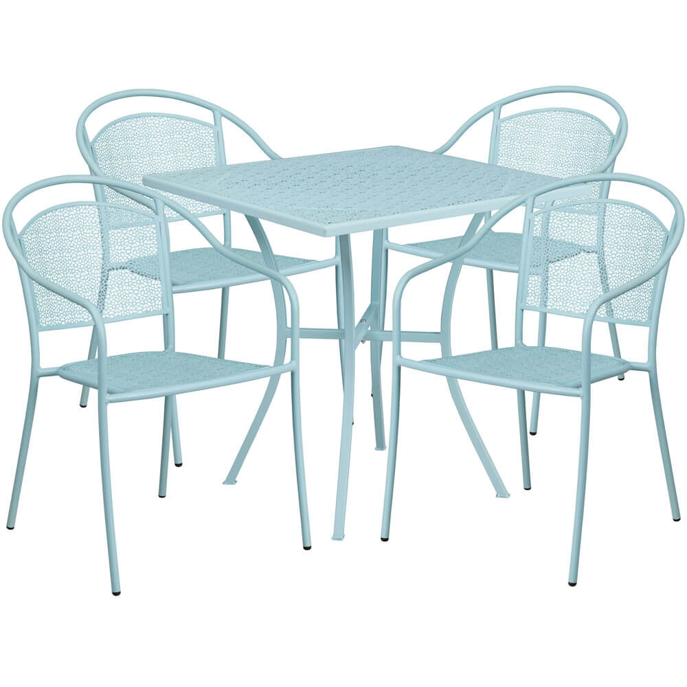 Bistro table set CUB CO 28SQ 03CHR4 SKY GG FLA Bistro table set CUB CO 28SQ 03CHR4 SKY GG FLA