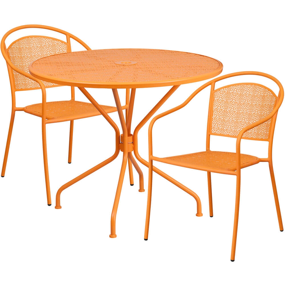 Bistro table set CUB CO 35RD 03CHR2 OR GG FLA Bistro table set CUB CO 35RD 03CHR2 OR GG FLA