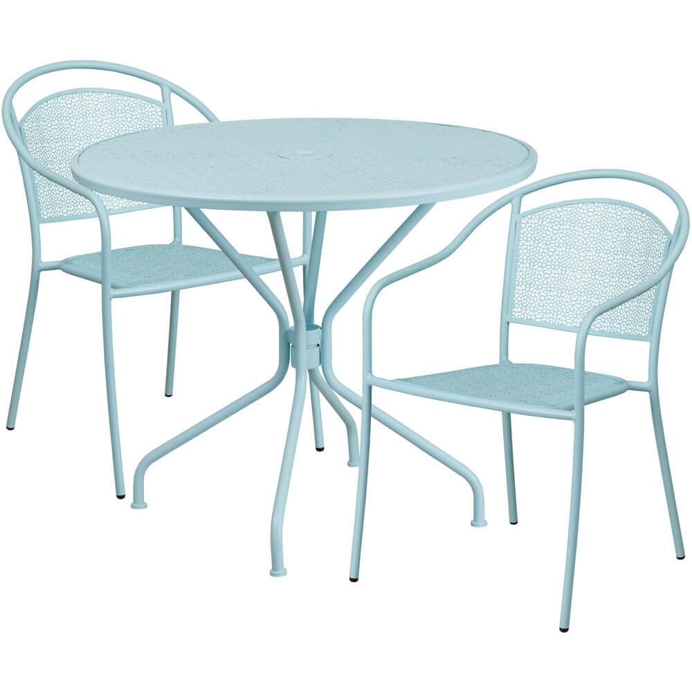 Bistro table set CUB CO 35RD 03CHR2 SKY GG FLA Bistro table set CUB CO 35RD 03CHR2 SKY GG FLA