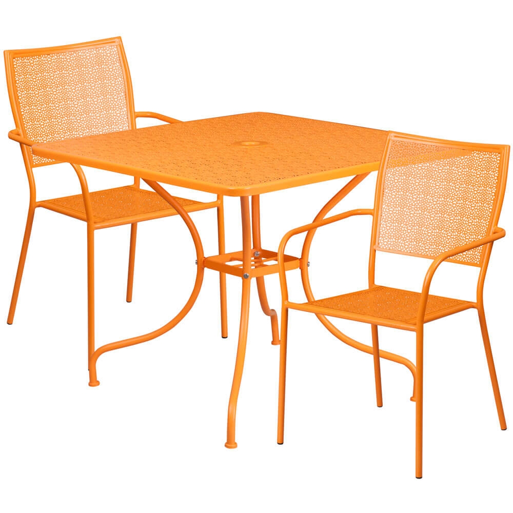 Bistro table set CUB CO 35SQ 02CHR2 OR GG FLA Bistro table set CUB CO 35SQ 02CHR2 OR GG FLA