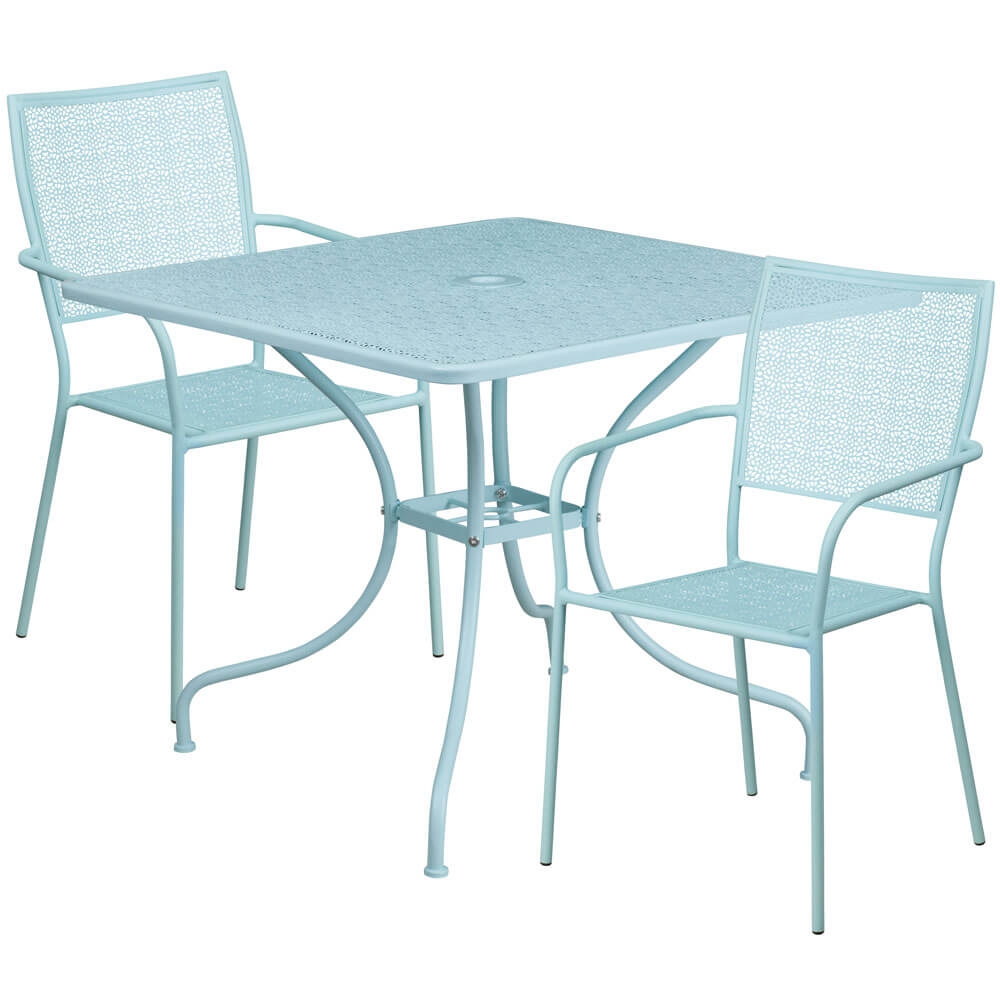 Bistro table set CUB CO 35SQ 02CHR2 SKY GG FLA Bistro table set CUB CO 35SQ 02CHR2 SKY GG FLA