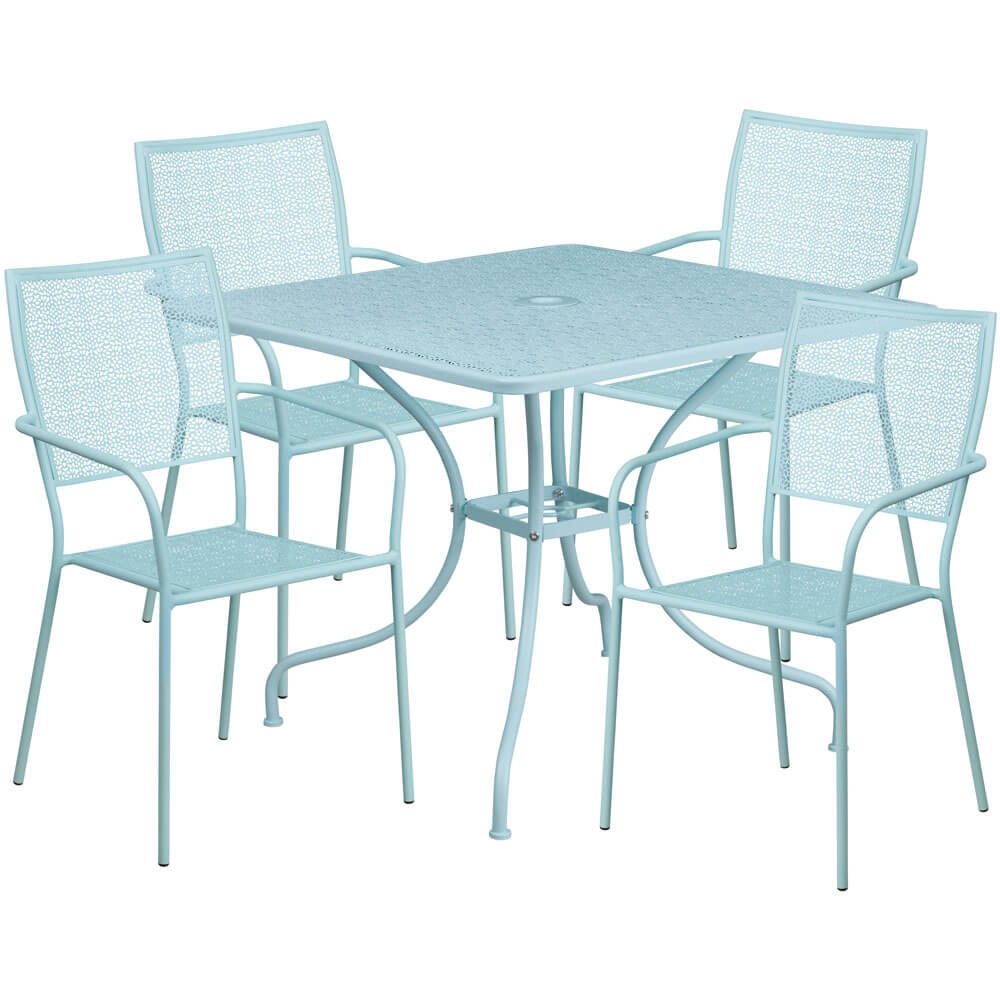 Bistro table set CUB CO 35SQ 02CHR4 SKY GG FLA Bistro table set CUB CO 35SQ 02CHR4 SKY GG FLA
