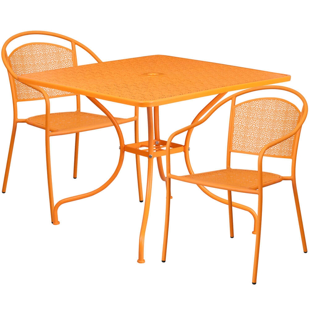 Bistro table set CUB CO 35SQ 03CHR2 OR GG FLA Bistro table set CUB CO 35SQ 03CHR2 OR GG FLA