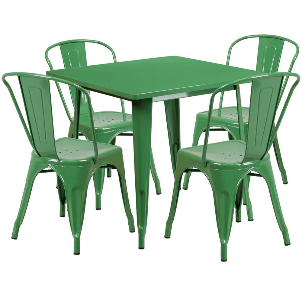 Bistro table set CUB ET CT002 4 30 GN GG FLA Bistro table set CUB ET CT002 4 30 GN GG FLA