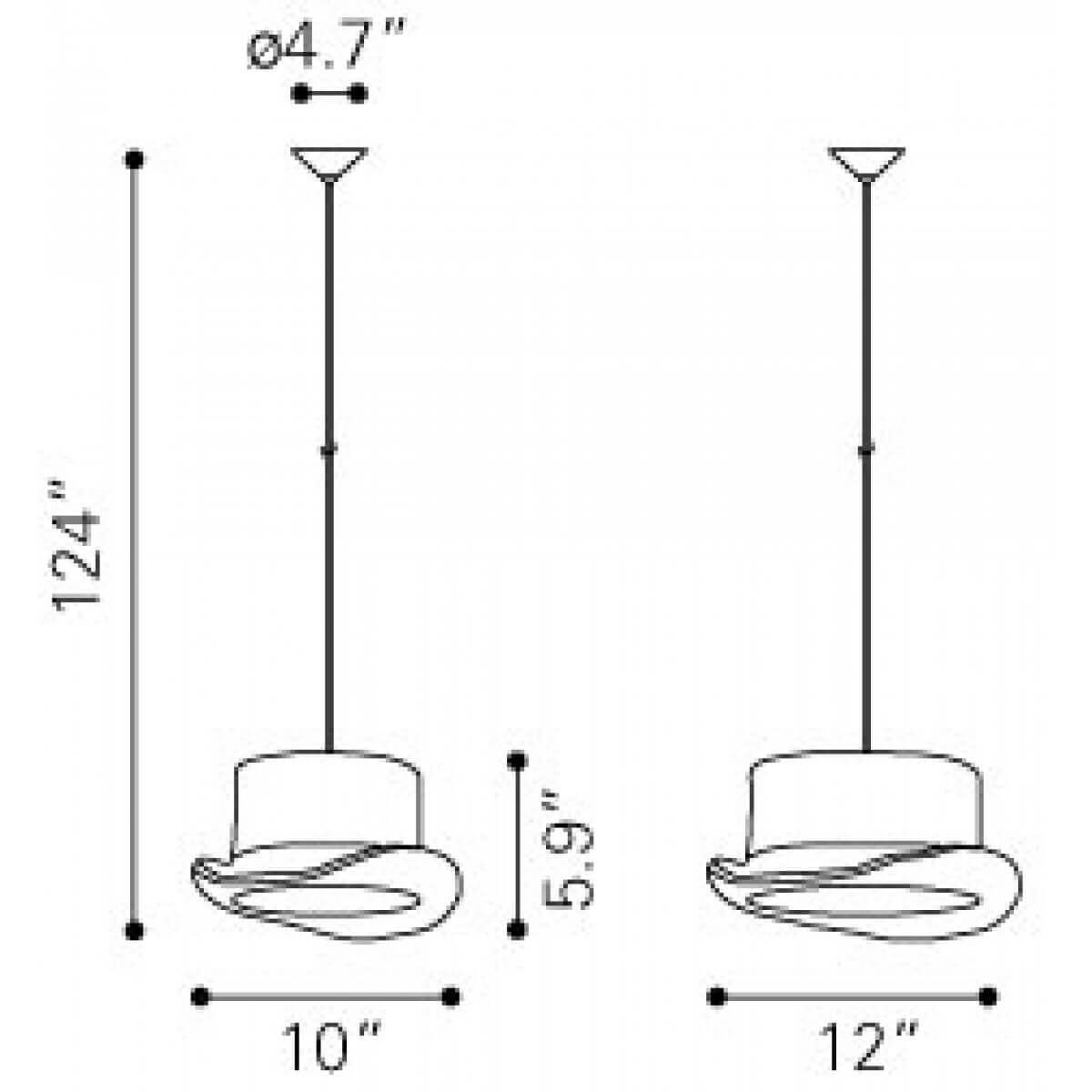 Black pendant light dimensions view Black pendant light dimensions view