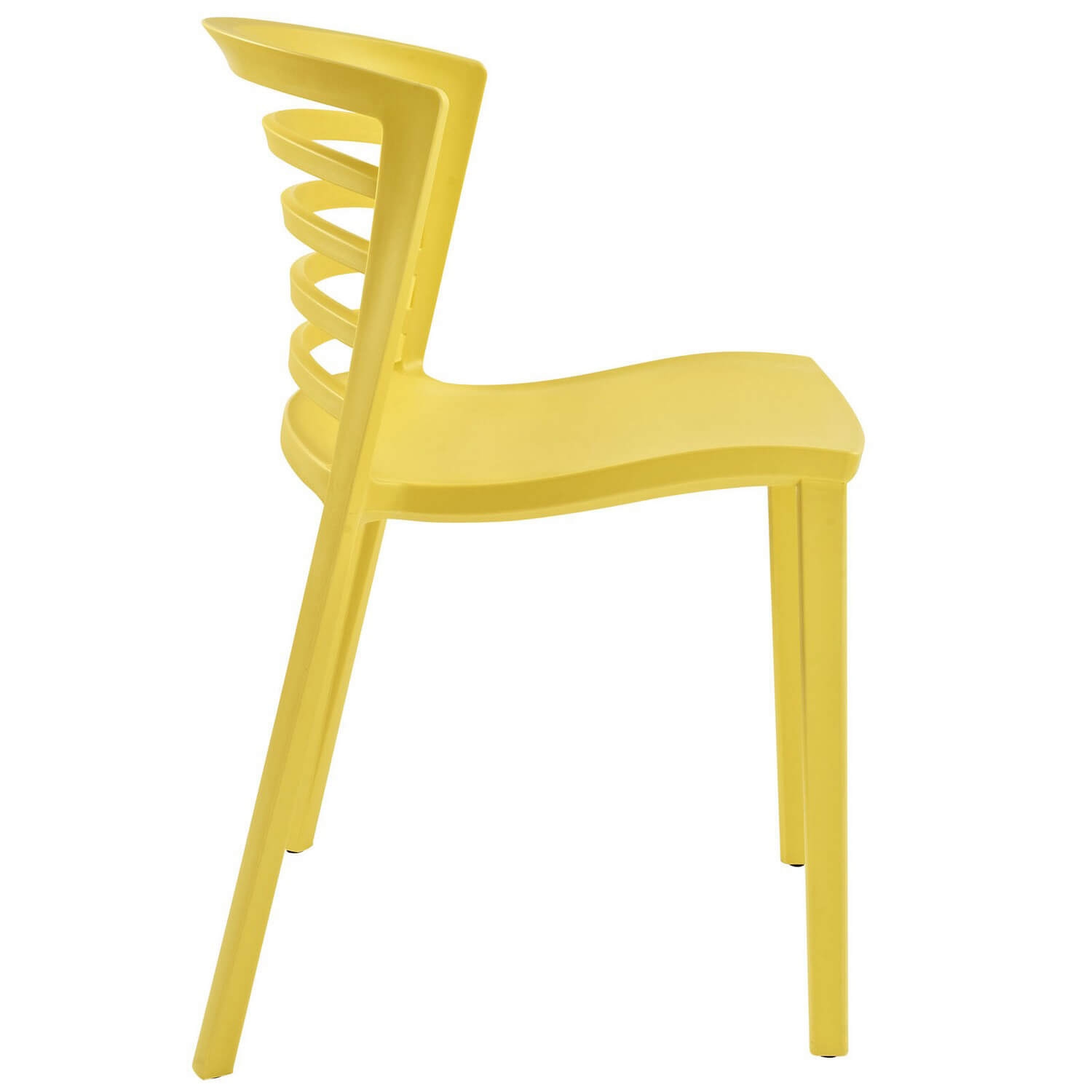 Cafe restaurant chair side view Cafe restaurant chair side view