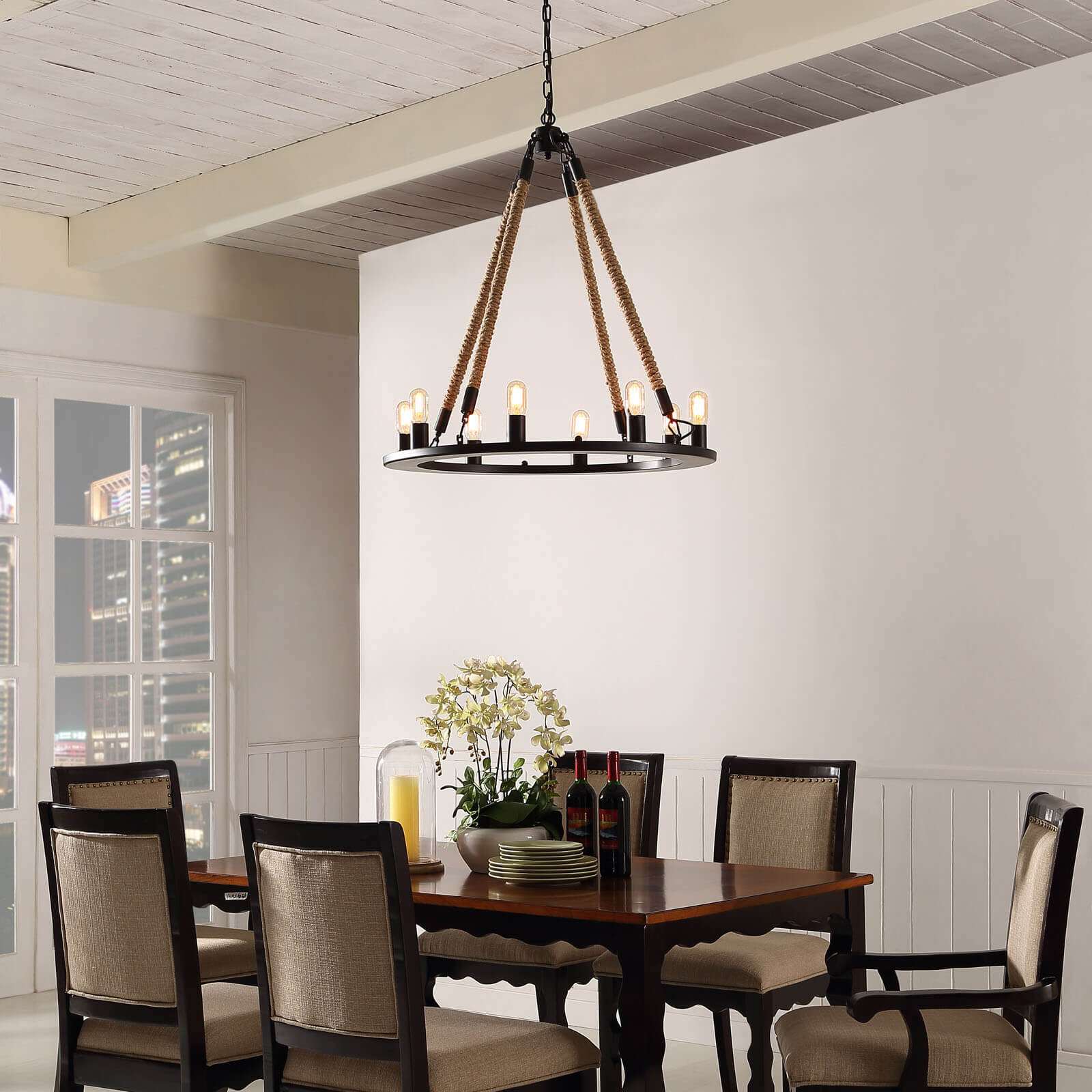 Ceiling lights environmental view Ceiling lights environmental view