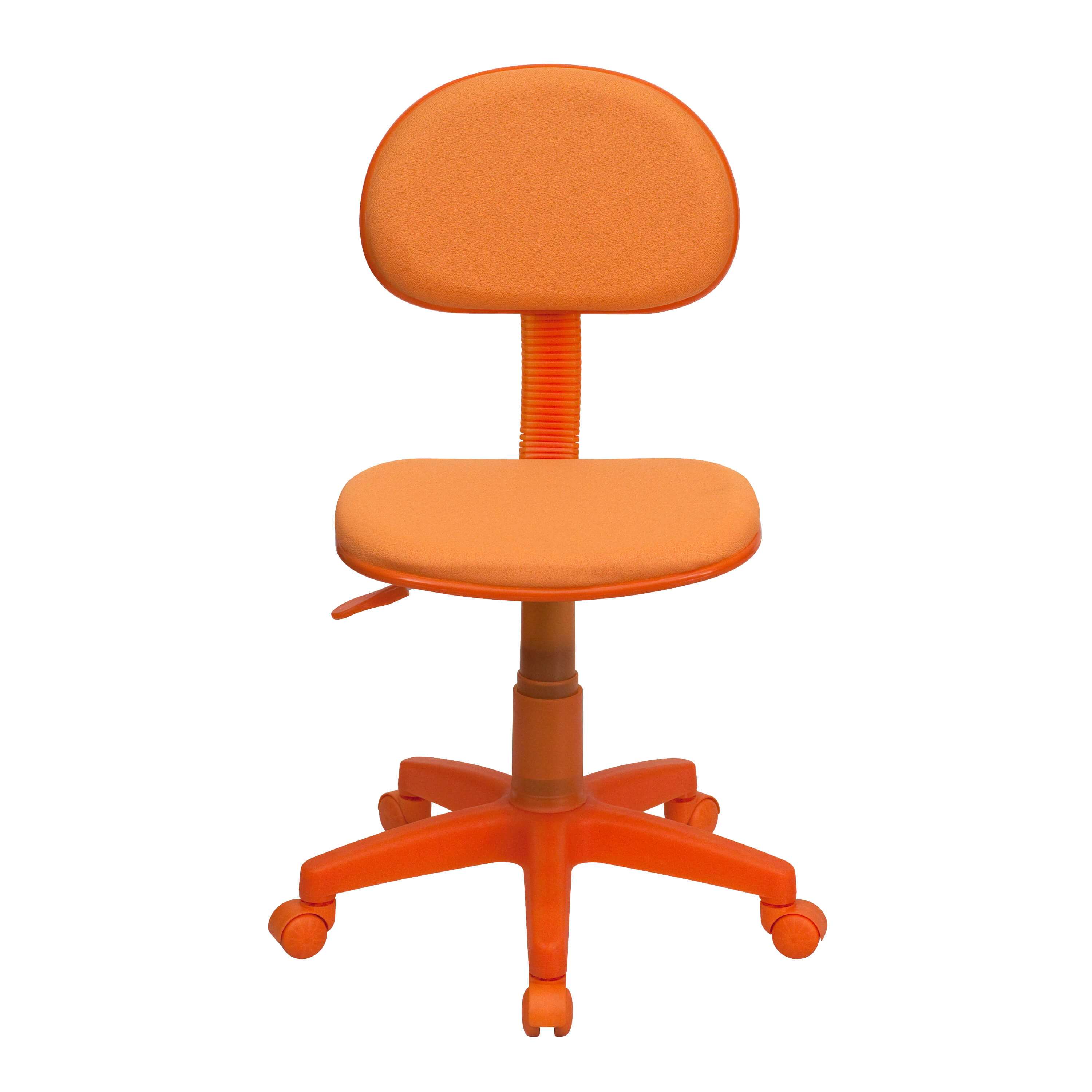 Colorful desk chairs CUB BT 698 ORANGE GG FLA Colorful desk chairs CUB BT 698 ORANGE GG FLA