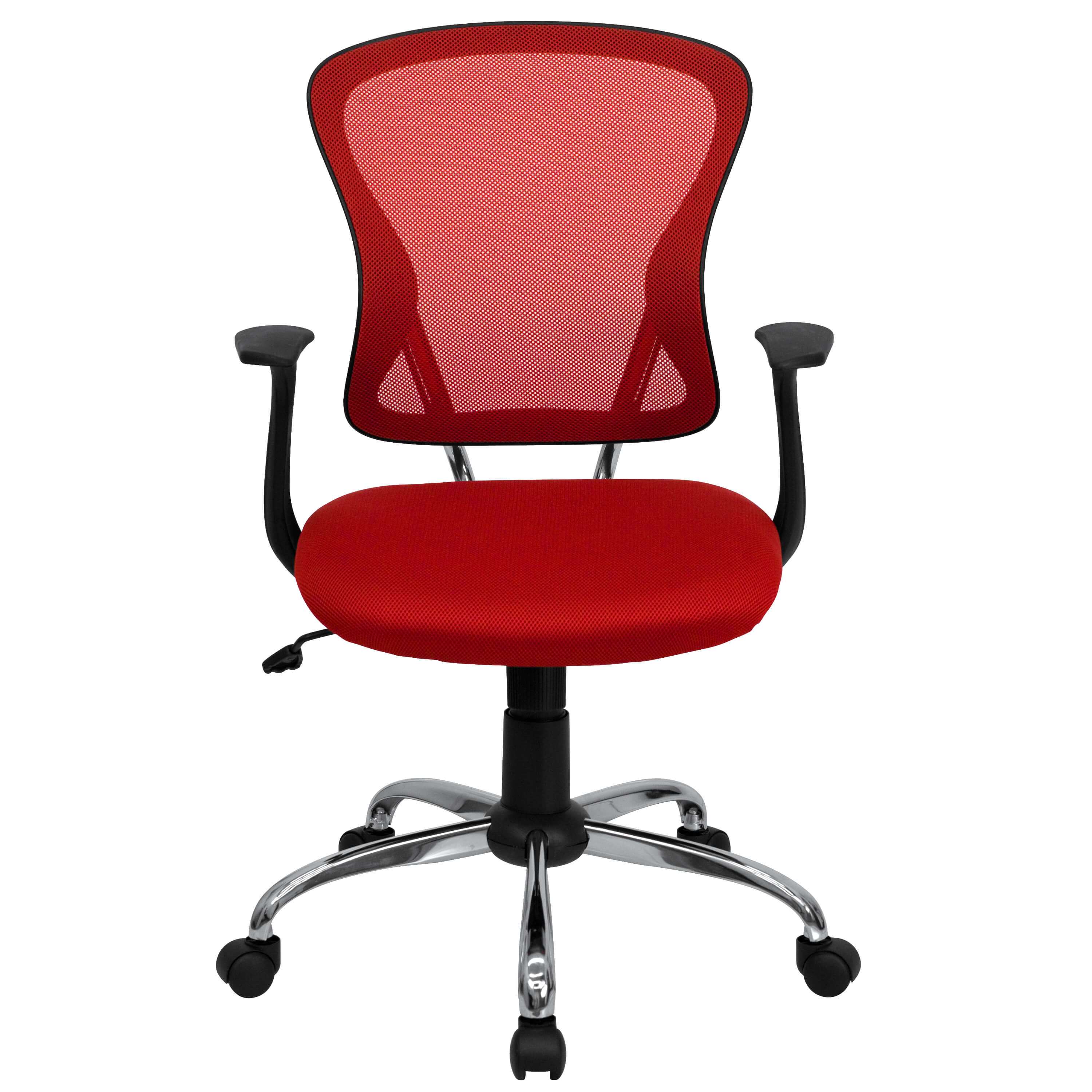 Colorful desk chairs CUB H 8369F RED GG FLA Colorful desk chairs CUB H 8369F RED GG FLA
