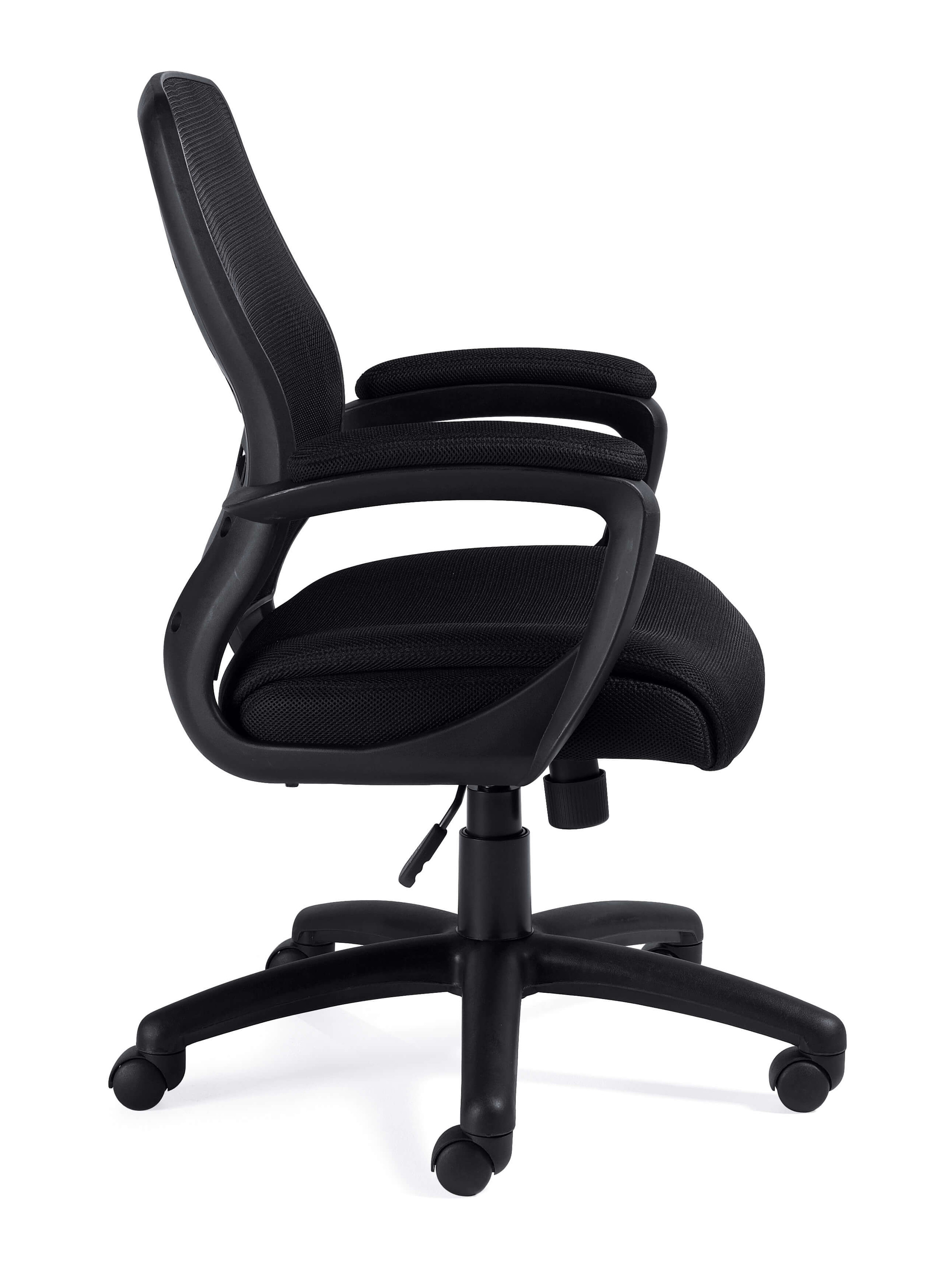 Comfortable desk chairs side view Comfortable desk chairs side view