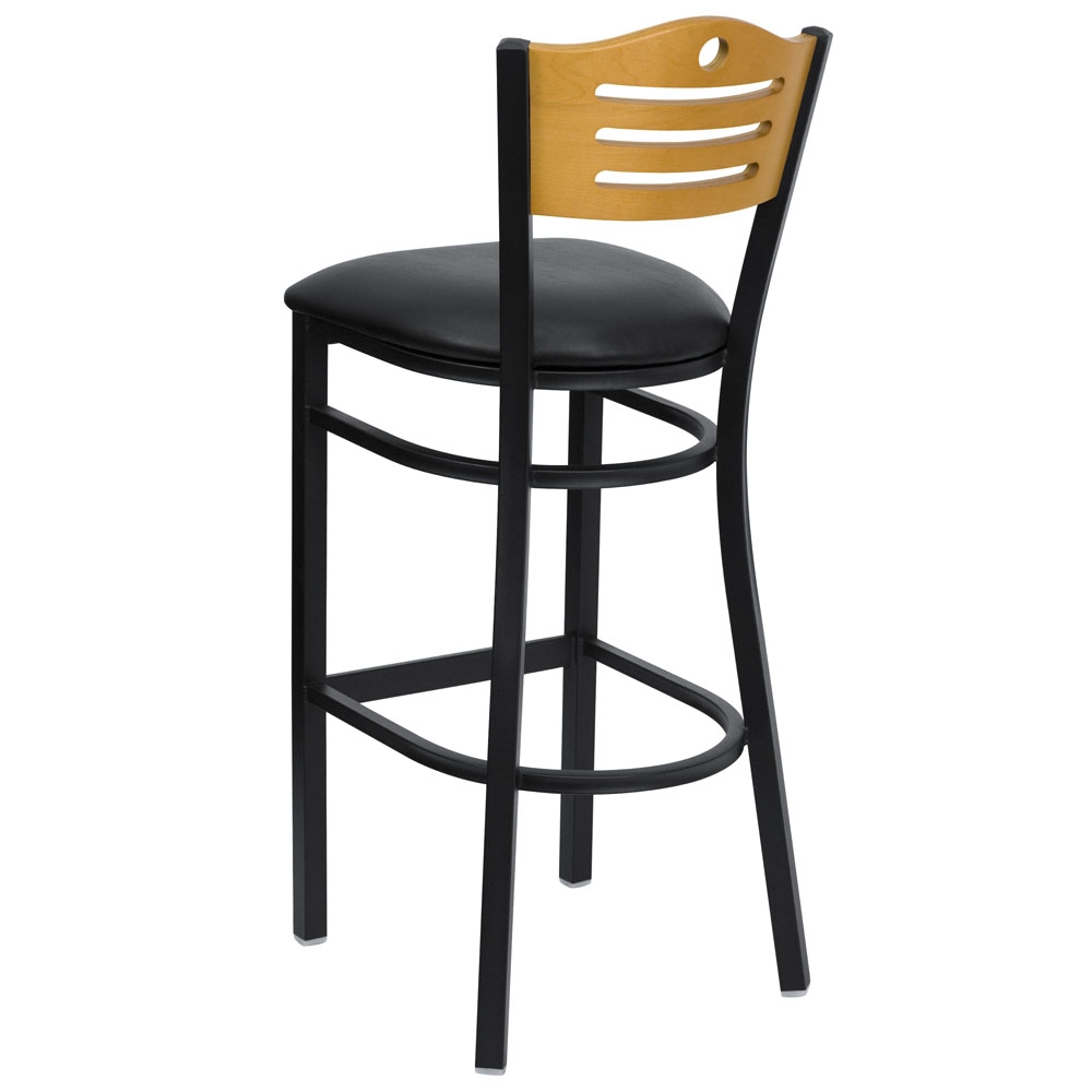 Commerical bar furniture stool back view Commerical bar furniture stool back view