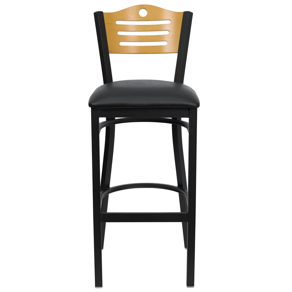 Commerical bar furniture stool front view Commerical bar furniture stool front view