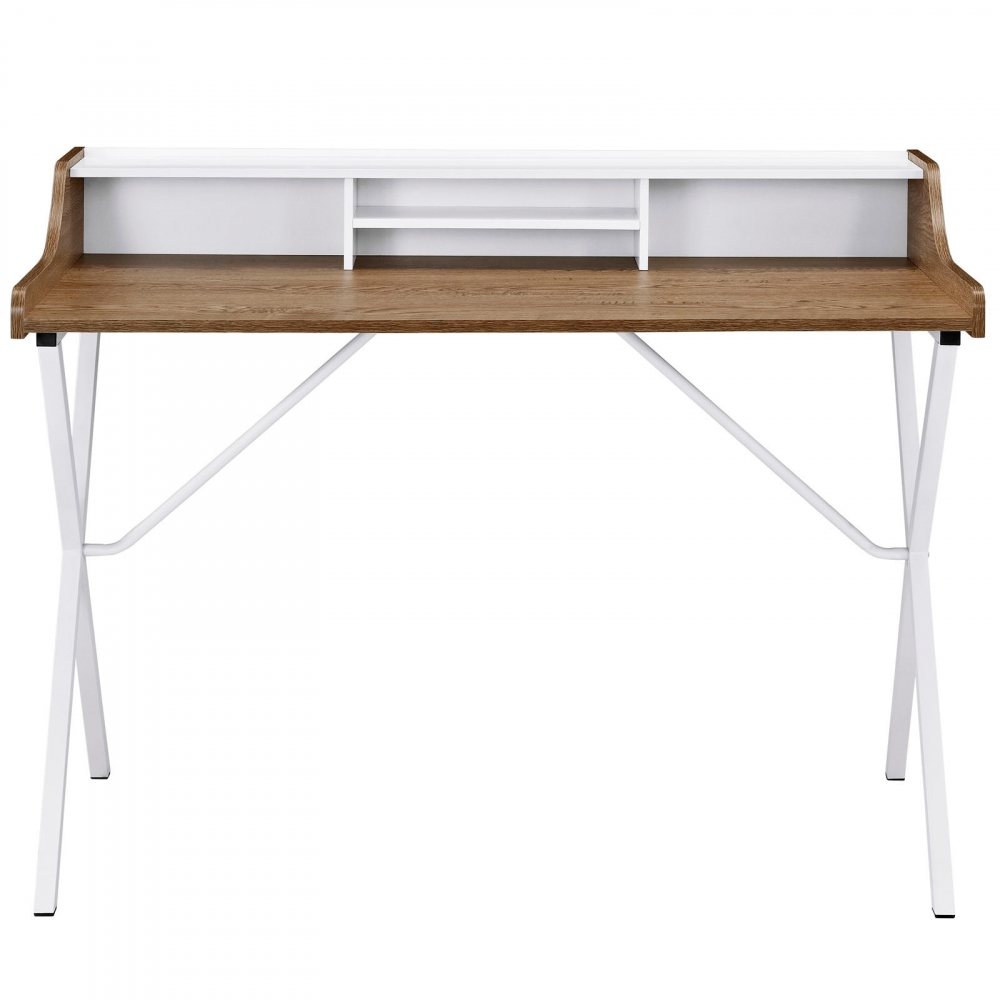 Compact desk furniture front view Compact desk furniture front view