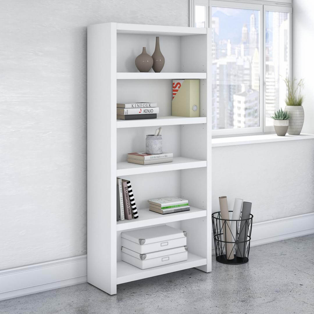 Limera bookcase shelf lifestyle Limera bookcase shelf lifestyle