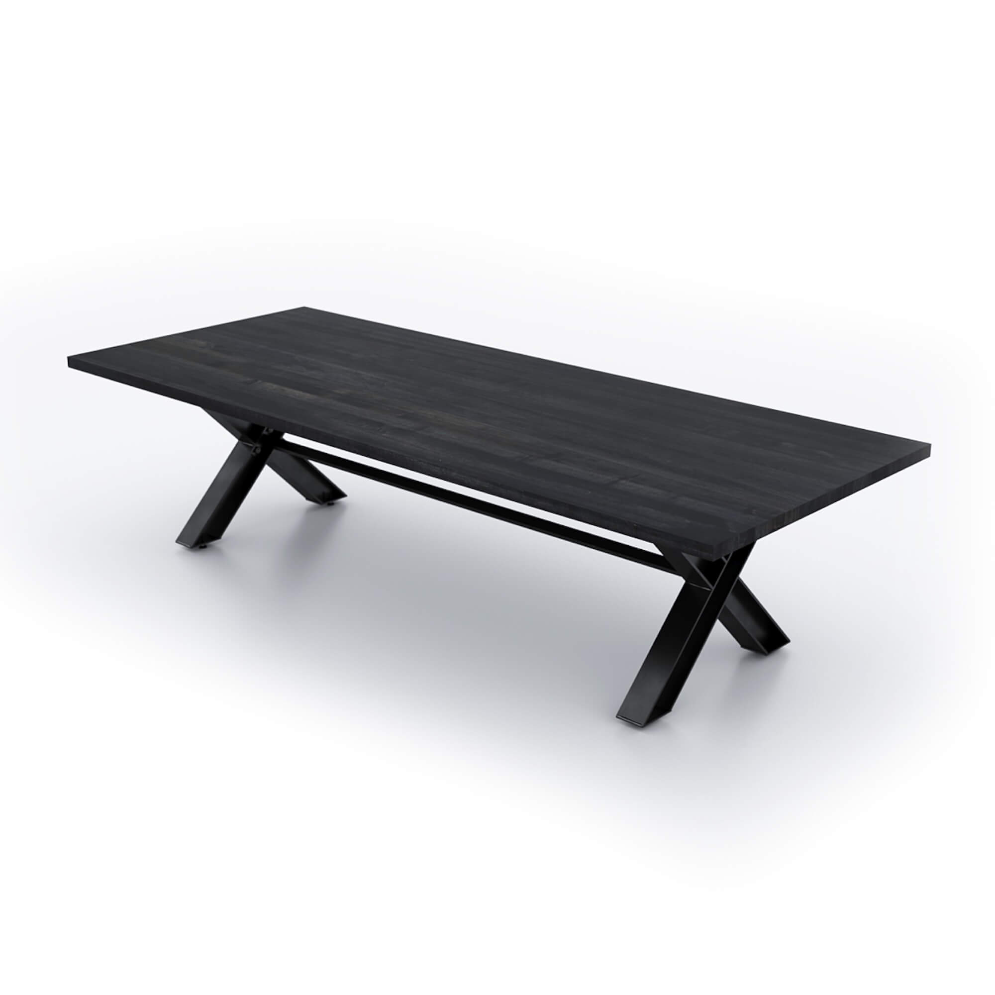 Conference room tables conference room id6 industrial conference table angle view ebony 1 2 Conference room tables conference room id6 industrial conference table angle view ebony 1 2