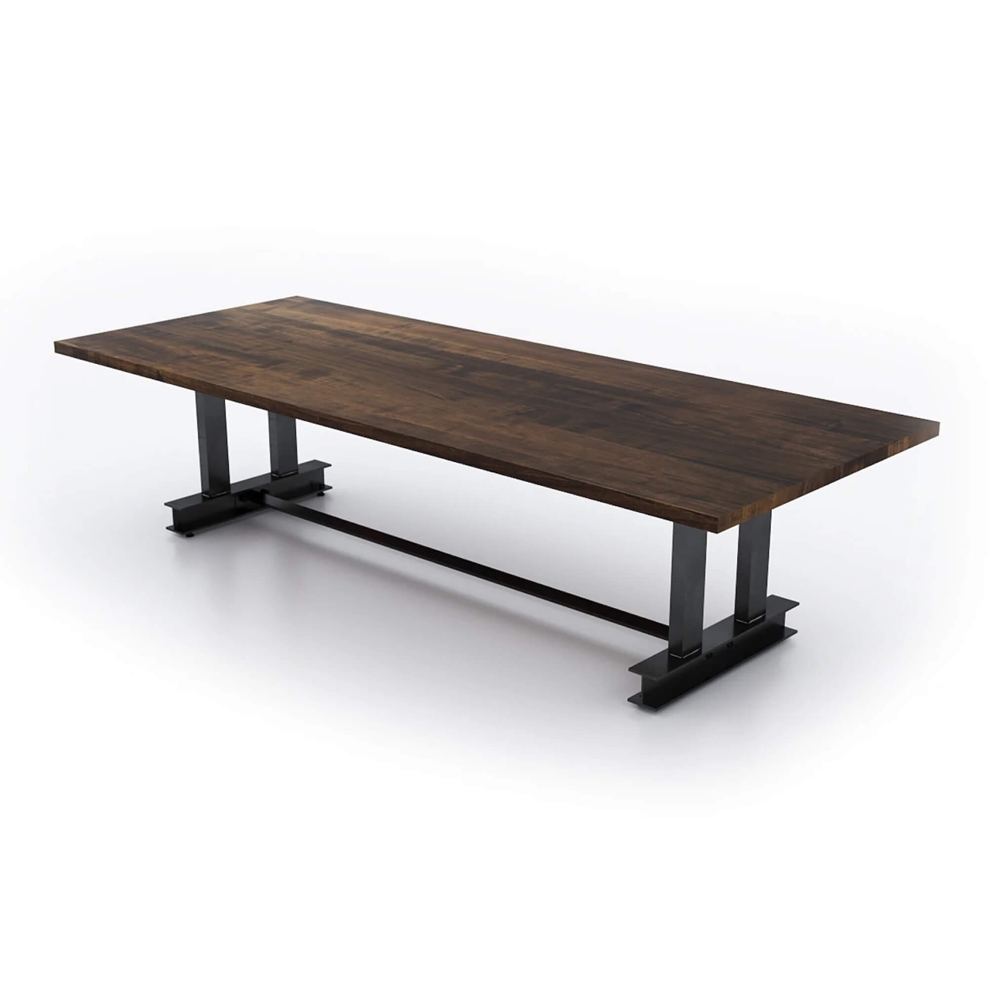 Conference room tables conference table id2 industrial conference table angle view cappuccino 1 2 3 4 Conference room tables conference table id2 industrial conference table angle view cappuccino 1 2 3 4