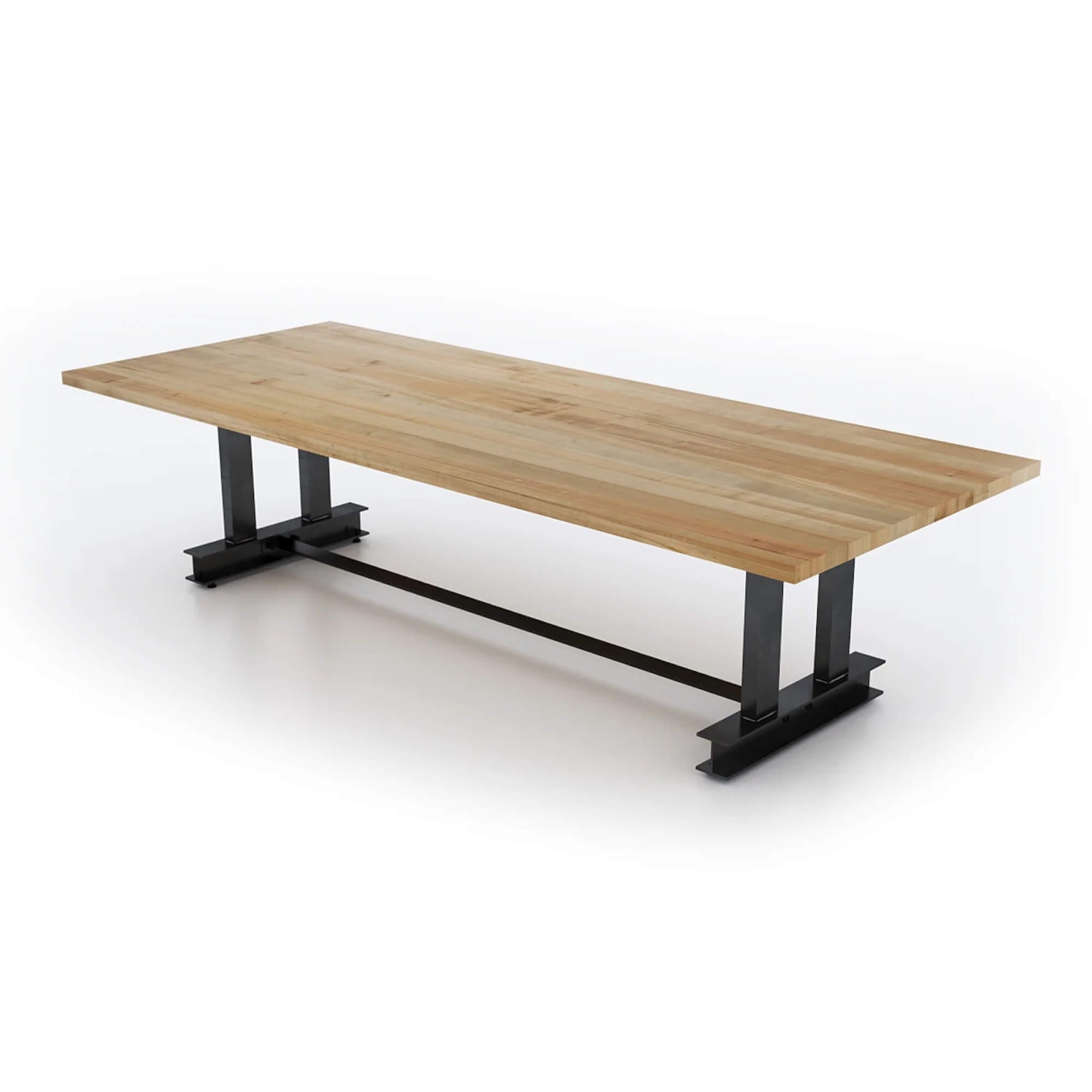Conference room tables conference table id2 industrial conference table angle view natural 1 2 3 4 Conference room tables conference table id2 industrial conference table angle view natural 1 2 3 4