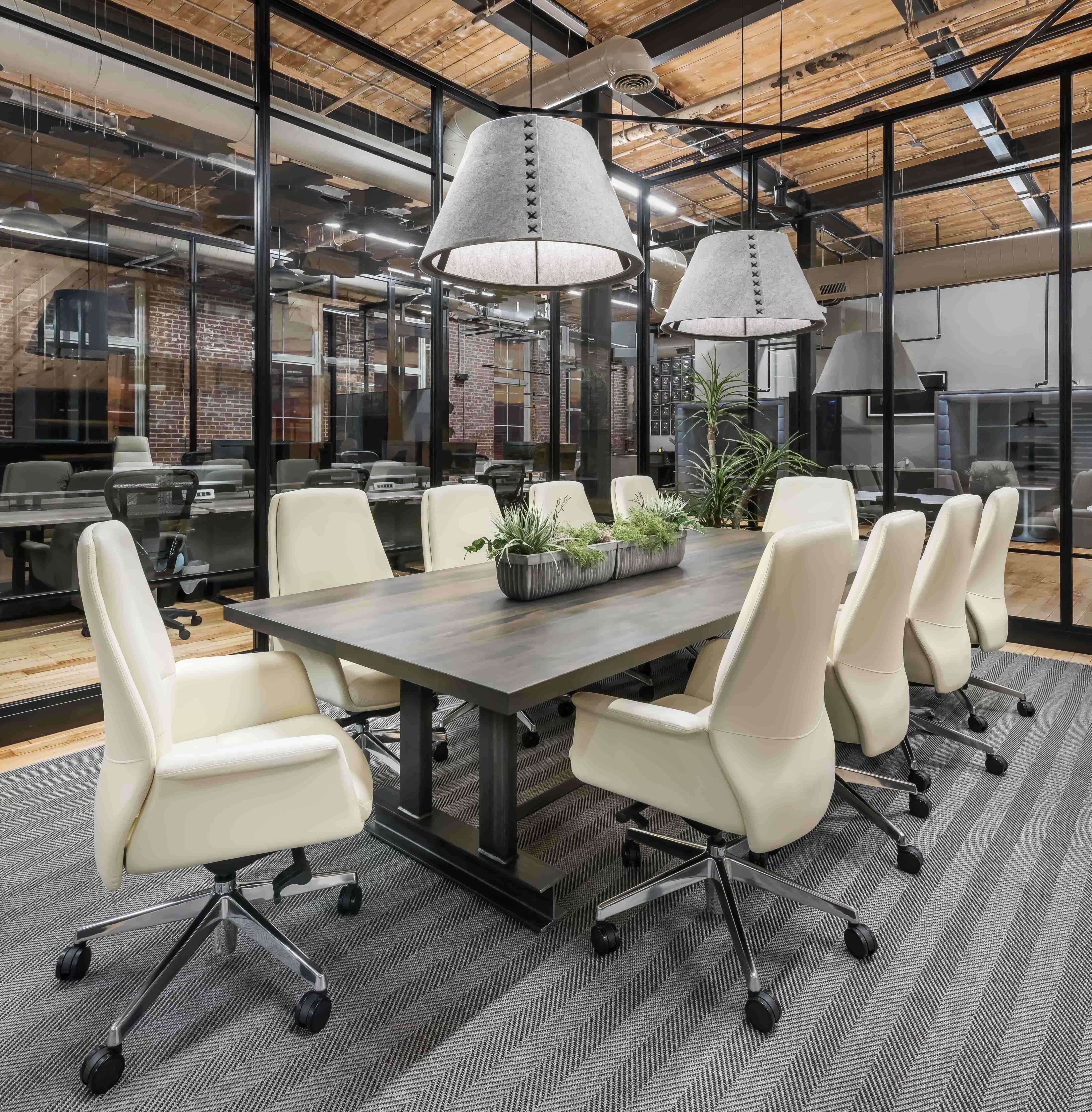 Conference room tables conference table id2 industrial conference table space view cappuccino finish 1 2 3 4 Conference room tables conference table id2 industrial conference table space view cappuccino finish 1 2 3 4