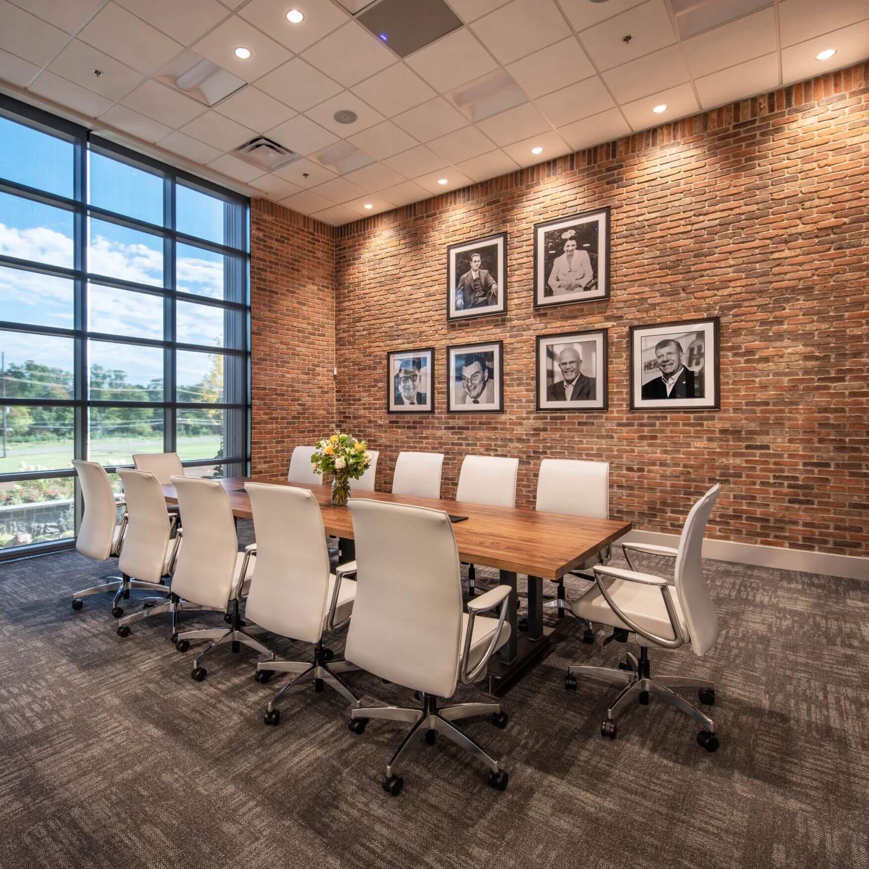 Conference room tables conference table id2 industrial conference table space view medium walnut finish 1 2 3 4 Conference room tables conference table id2 industrial conference table space view medium walnut finish 1 2 3 4