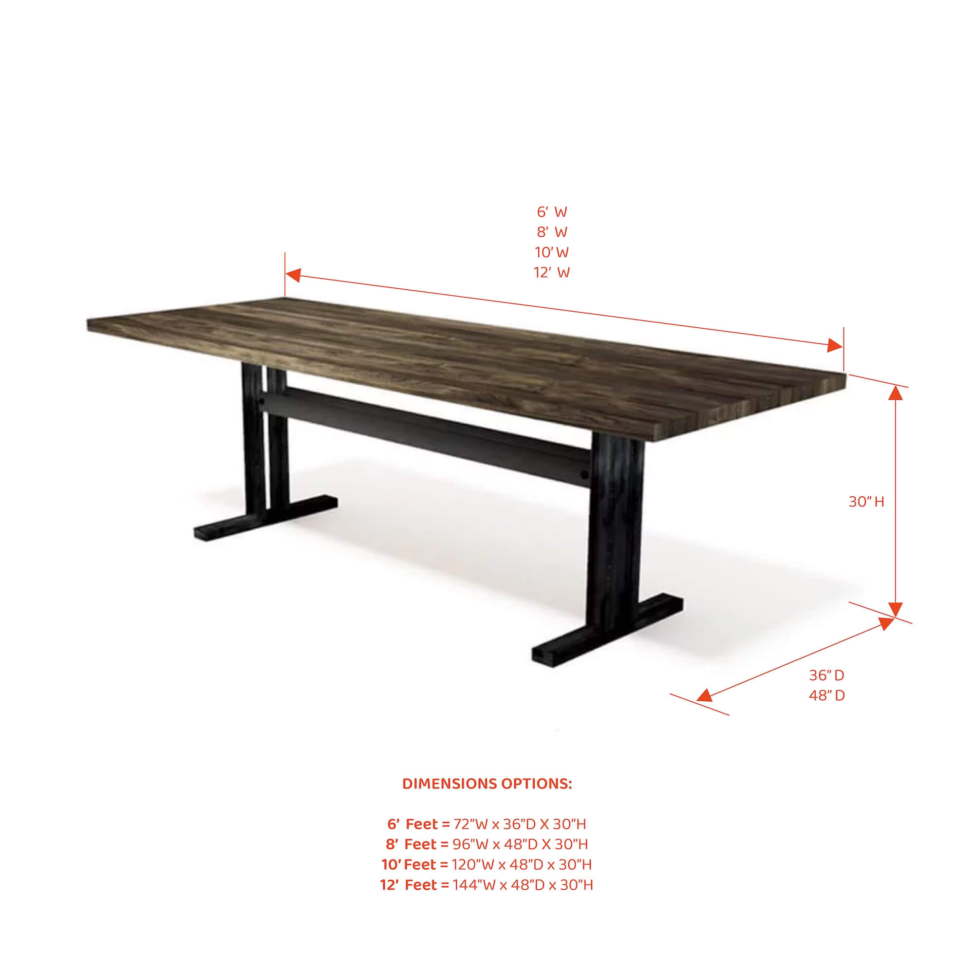 Conference room tables conference table id4 industrial conference table measures 1 Conference room tables conference table id4 industrial conference table measures 1