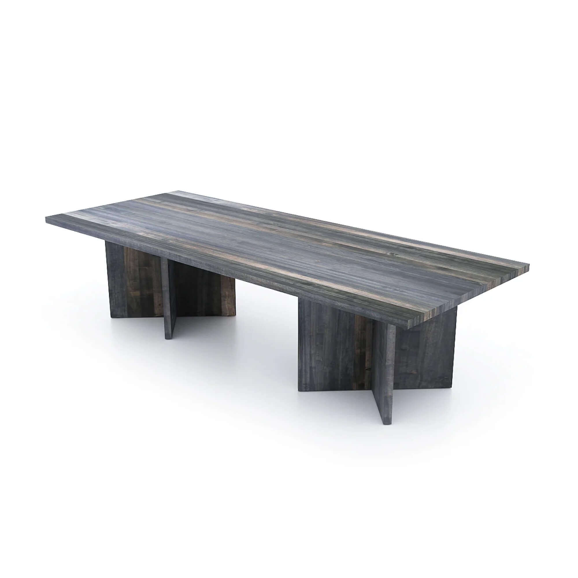 Conference room tables conference table id5 industrial conference table angle view decker grey Conference room tables conference table id5 industrial conference table angle view decker grey