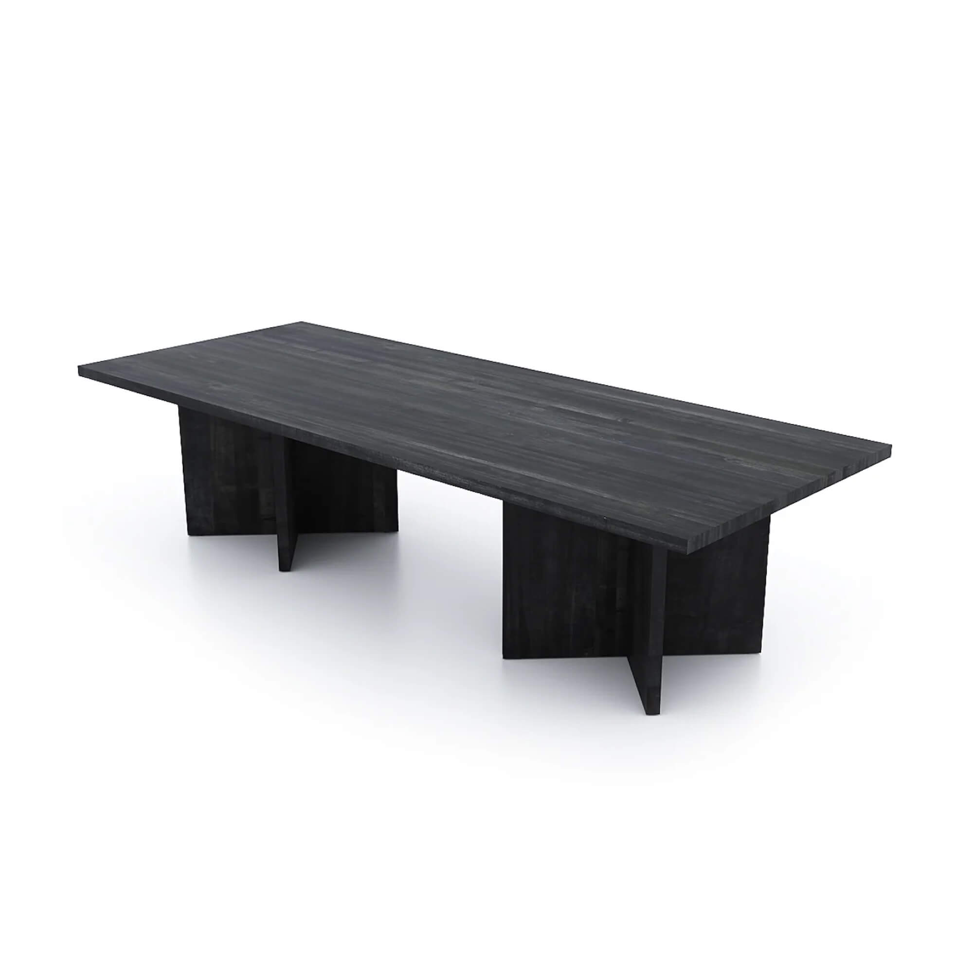 Conference room tables conference table id5 industrial conference table angle view ebony Conference room tables conference table id5 industrial conference table angle view ebony
