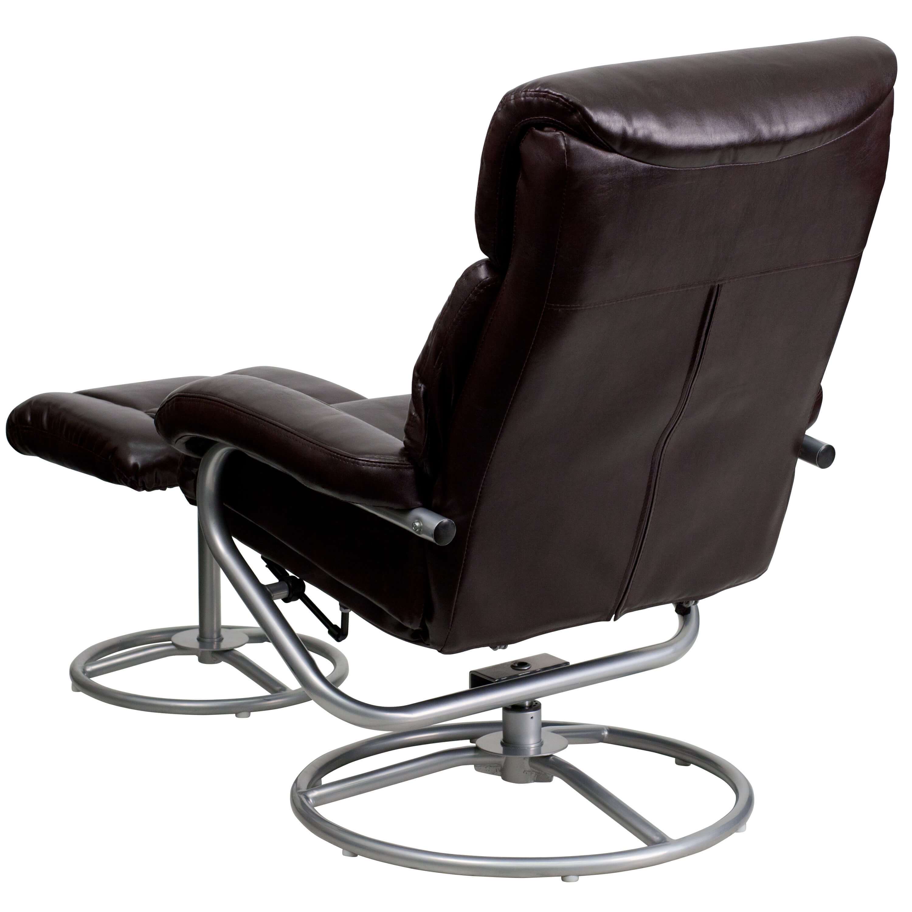Contemporary leather recliners back view Contemporary leather recliners back view
