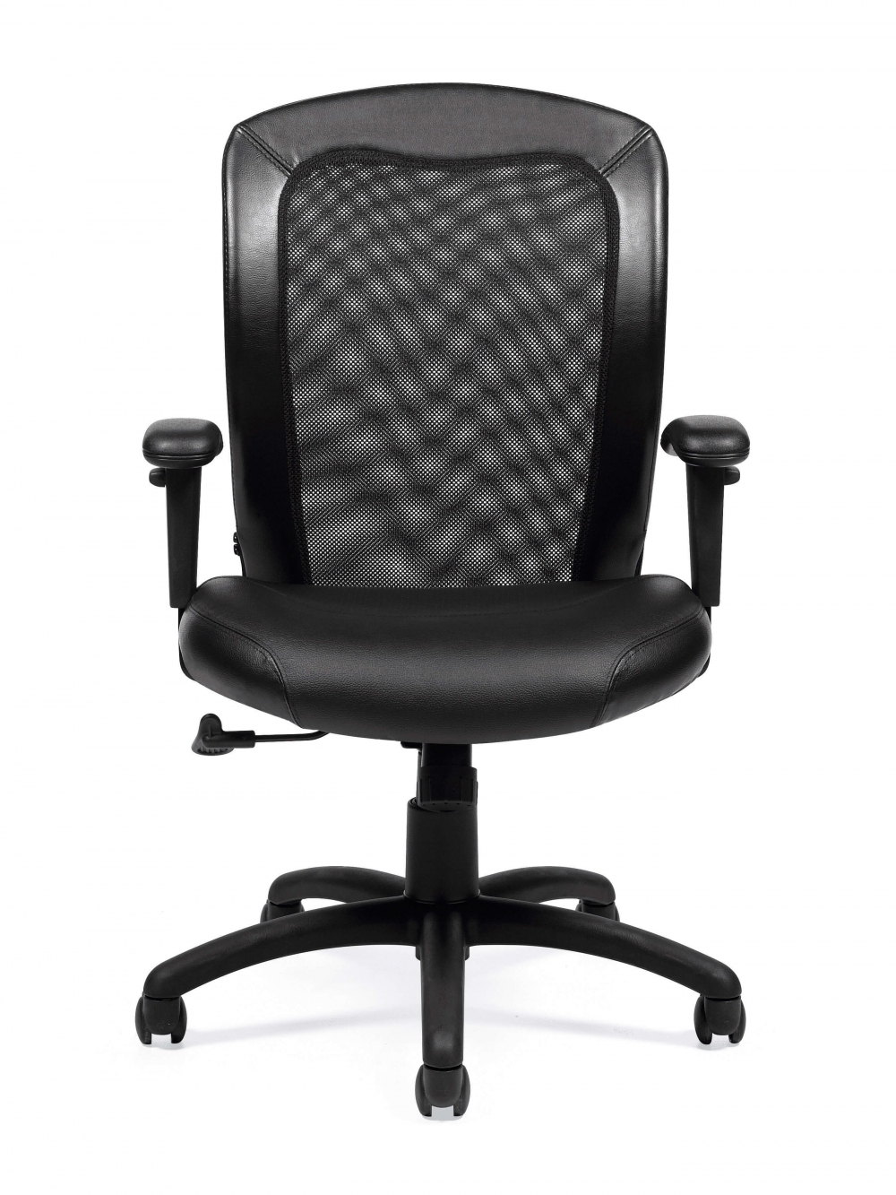 Contemporary office chair front view Contemporary office chair front view